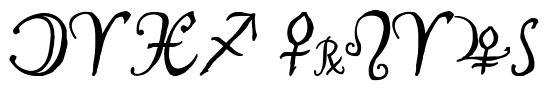 Font AstroScript-Bold: Bali Dreams