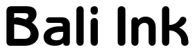 Font Benguiat-Gothic-Bold: Bali Ink