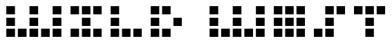 Font Iconian-Bold preview