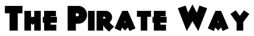 Font 2-Bruiser-DNA: The Pirate Way