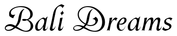 Font Avalanche-Script-TT: Bali Dreams