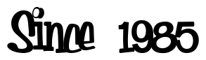 Font 0-Autographic-DNA: Since 1985