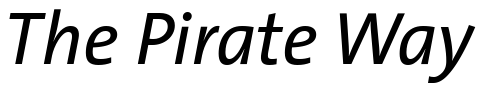 Font TheSans-Italic 2 preview