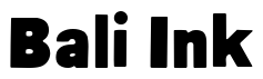 Font Black-Gothic-HPLHS: Bali Ink