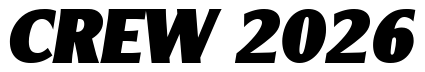Font AlexanderBecker-Heavy-Italic: CREW 2026