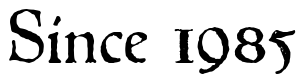 Font 1543HumaneJenson-Normal: Since 1985