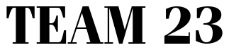 Font 00266: TEAM 23