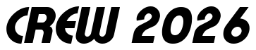 Font XpressiveHeavy-Italic: CREW 2026