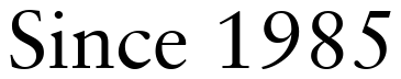Font 12Sabon-Roman05232: Since 1985