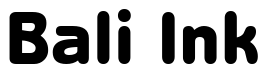 Font BenguiatGothic-Heavy: Bali Ink