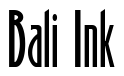 Font Binner-Gothic-MT: Bali Ink