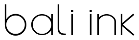 Font ZoobeSSK-Bold: Bali Ink