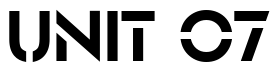 Font FuturistStencil-Regular: UNIT 07