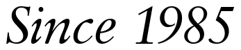 Font GaramondRetrospectiveSSK-Italic: Since 1985