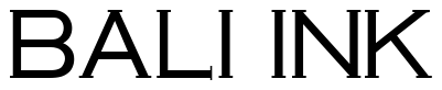 Font Copperplate-Gothic-Light-Regular: Bali Ink
