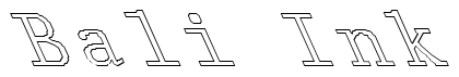 Font FZ-DIGITAL-1-HOLLOW-LEFTY preview
