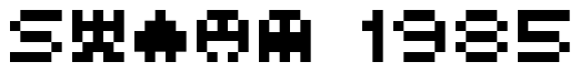 Font 04b21: Since 1985