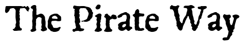 Font 1722Roman: The Pirate Way