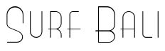 Font 2-Inline-DNA: Surf Bali