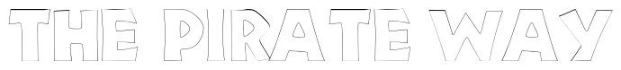 Font ZorbaOutline: The Pirate Way