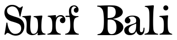 Font 2-Baby-Girl-DNA: Surf Bali