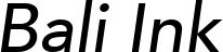 Avenir65 Medium Oblique font on a custom t-shirt