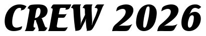 Font AbelBecker-Black-Italic: CREW 2026