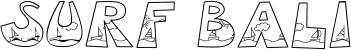 LD Sailing font on a custom t-shirt