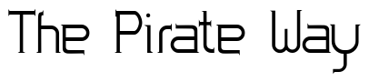 Font Zoloft: The Pirate Way