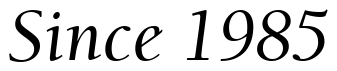 Font Berkeley-Retrospective-SSi-Italic: Since 1985