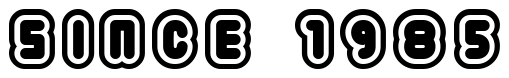 Font 22-03: Since 1985