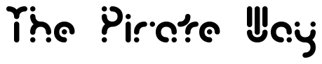 Font Zoetrope-BRK: The Pirate Way