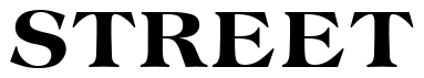 Font Heritage-Extra-Bold: STREET
