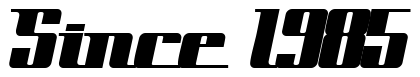 Font 2-Cadet-DNA: Since 1985