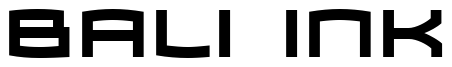 Font Zosma-Bold: Bali Ink
