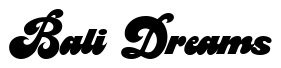 Font BenguaitCharisma-Script: Bali Dreams