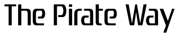 Font Zrnic: The Pirate Way