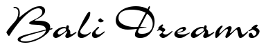 Font Airfoil-Script-SSi: Bali Dreams