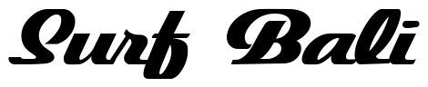 Font 1-Nitro-DNA: Surf Bali
