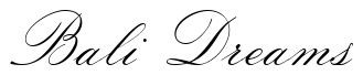 Font AT-Sackers-Italian-Script: Bali Dreams