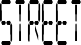 Digital Readout CondUpright font on a custom t-shirt