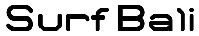 Font 01-DigitGraphics: Surf Bali