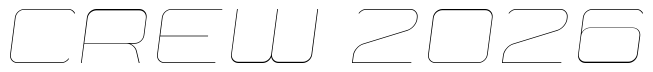 Font YumiOblique-UltraLight: CREW 2026