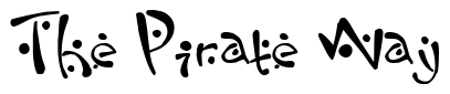 Font Zitcream: The Pirate Way