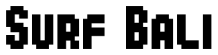 Font 04b_25: Surf Bali