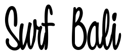 Font 1-Bicarbonate-DNA: Surf Bali