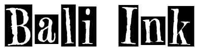 Font 2Peas-Gift: Bali Ink