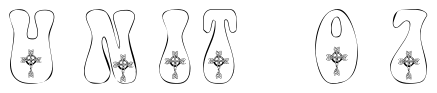 Font 101-Celtic-Knot-Deco: UNIT 07
