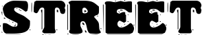 VTC NightOfTheDrippyDeadFatCaps font on a custom t-shirt