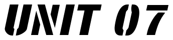 Font StencilSetExtended-Oblique preview